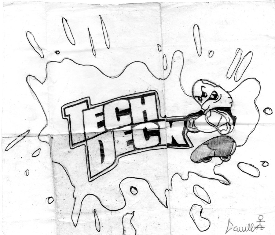 900x767 Tech Deck Logo By Firestar1234