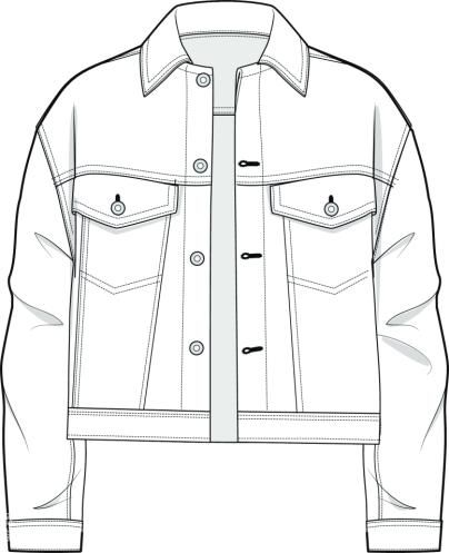 404x497 Technical Drawing Shirt