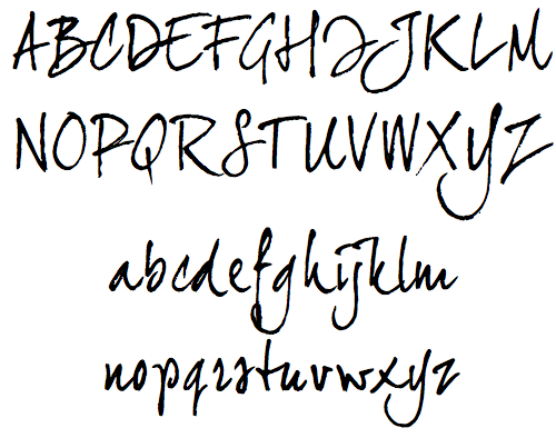 500x394 40 Free High Quality Hand Drawn Fonts