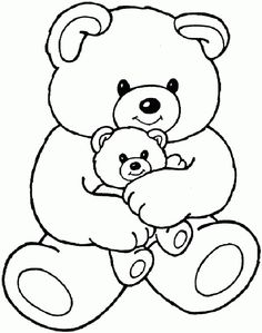 236x299 The Drawing Of Cute Teddy Bear Walking With A Huge Daisy. Nursery