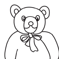 200x200 Drawing Teddy Bear