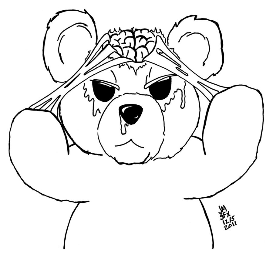 Teddy Bear Drawing Pictures