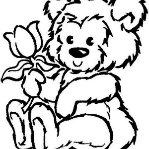 300x300 Kids Drawing Of Teddy Bear Coloring Page Kids Drawing Of Teddy