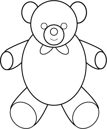 377x452 Free Quick Easy Step By Step Process To Draw A Teddy Bear