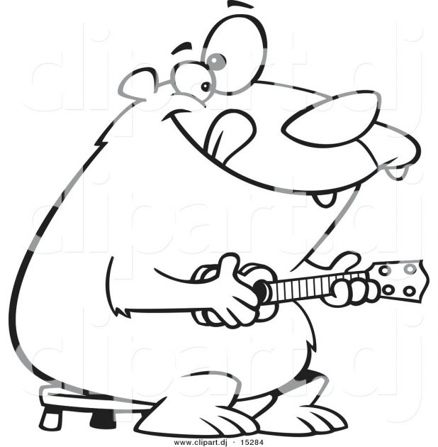 618x630 Silhouette Of Bear Face Polar Outline Drawing Clipart Teddy