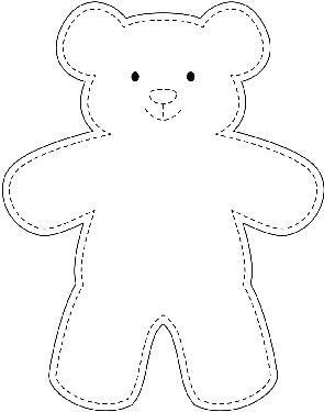 295x375 The Best Teddy Bear Template Ideas On Bear