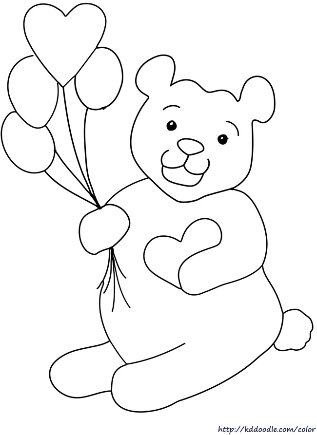 650x893 Drawn Teddy Bear