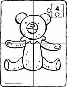 233x300 Make A Teddy Bear Puzzle