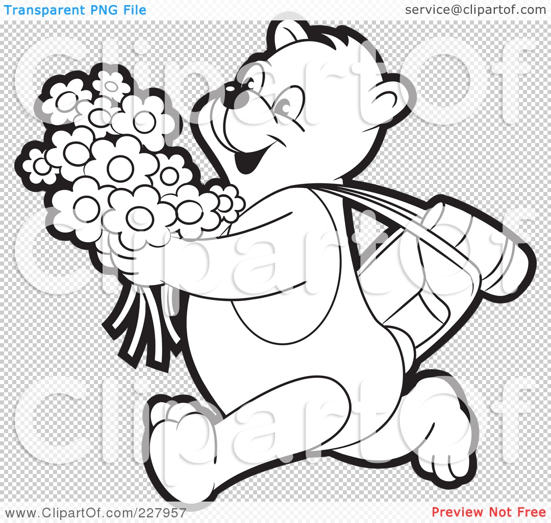 1080x1024 Royalty Free (Rf) Clipart Illustration Of A Coloring Page Outline