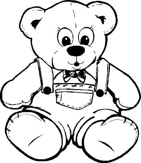 490x567 Trend Teddy Bear Coloring Page 98 For Your Picture To Coloring
