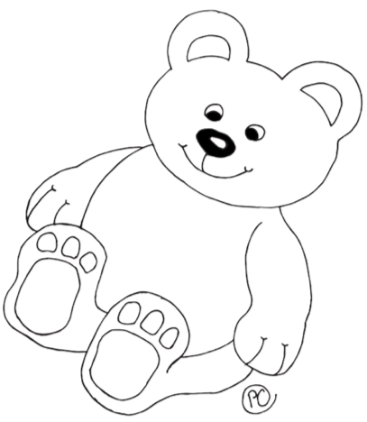 Teddy Bear Pencil Drawing at GetDrawings | Free download