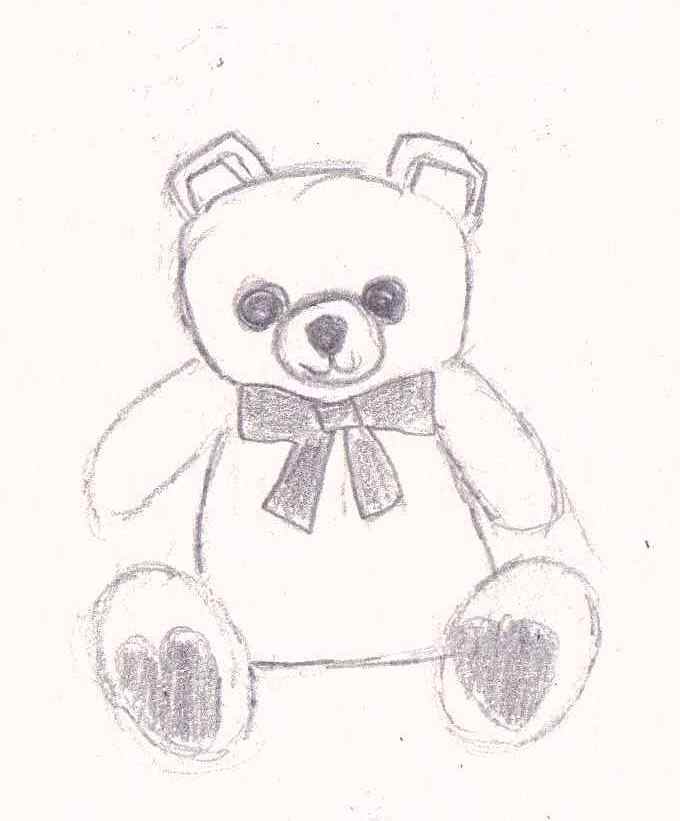 680x821 Photos Sketches Of Teddy Bears,