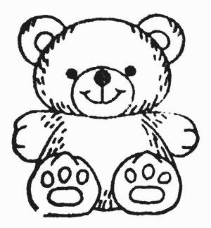 300x323 Photos Teddy Bear Line Drawing,