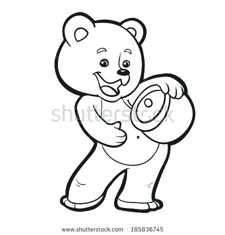 450x470 Teddy Bear Printable Coloring Pages This Coloring Page For Kids
