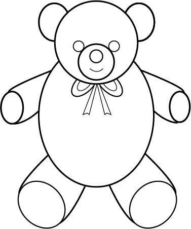 377x452 Free Quick Easy Step By Step Process To Draw A Teddy Bear