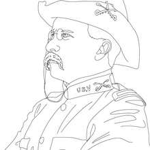 220x220 President Theodore Roosevelt Coloring Pages