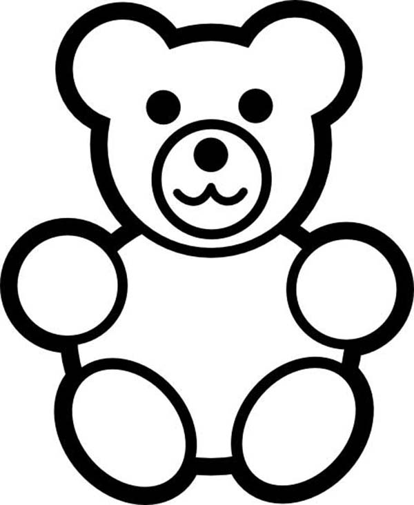 600x732 Innovation Ideas Teddy Bear Color Pages Teddy Bear Coloring Pages