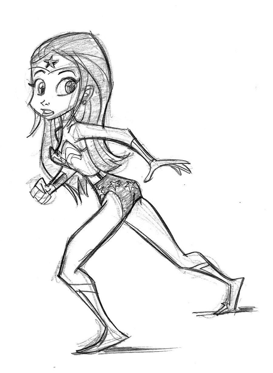 900x1231 Teen Wonder Woman By Tombancroft