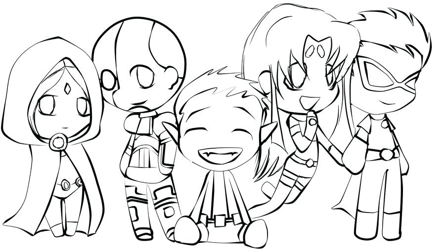 900x510 Teen Titans Color Pages Free Teen Titans Coloring Pages Coloring
