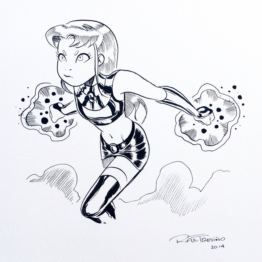 894x894 Starfire Teen Titans Fanart By Raultrevino