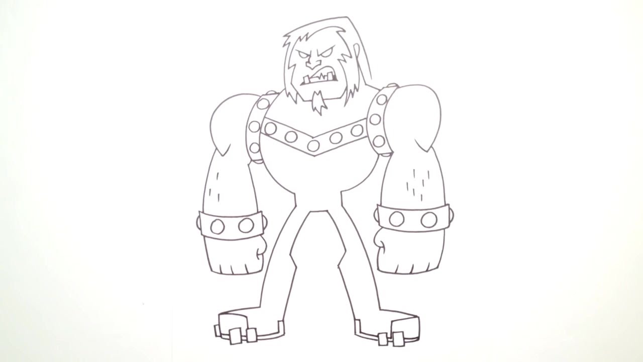 1280x720 How To Draw Mammoth (Teen Titans Go!) Easy Art Lesson
