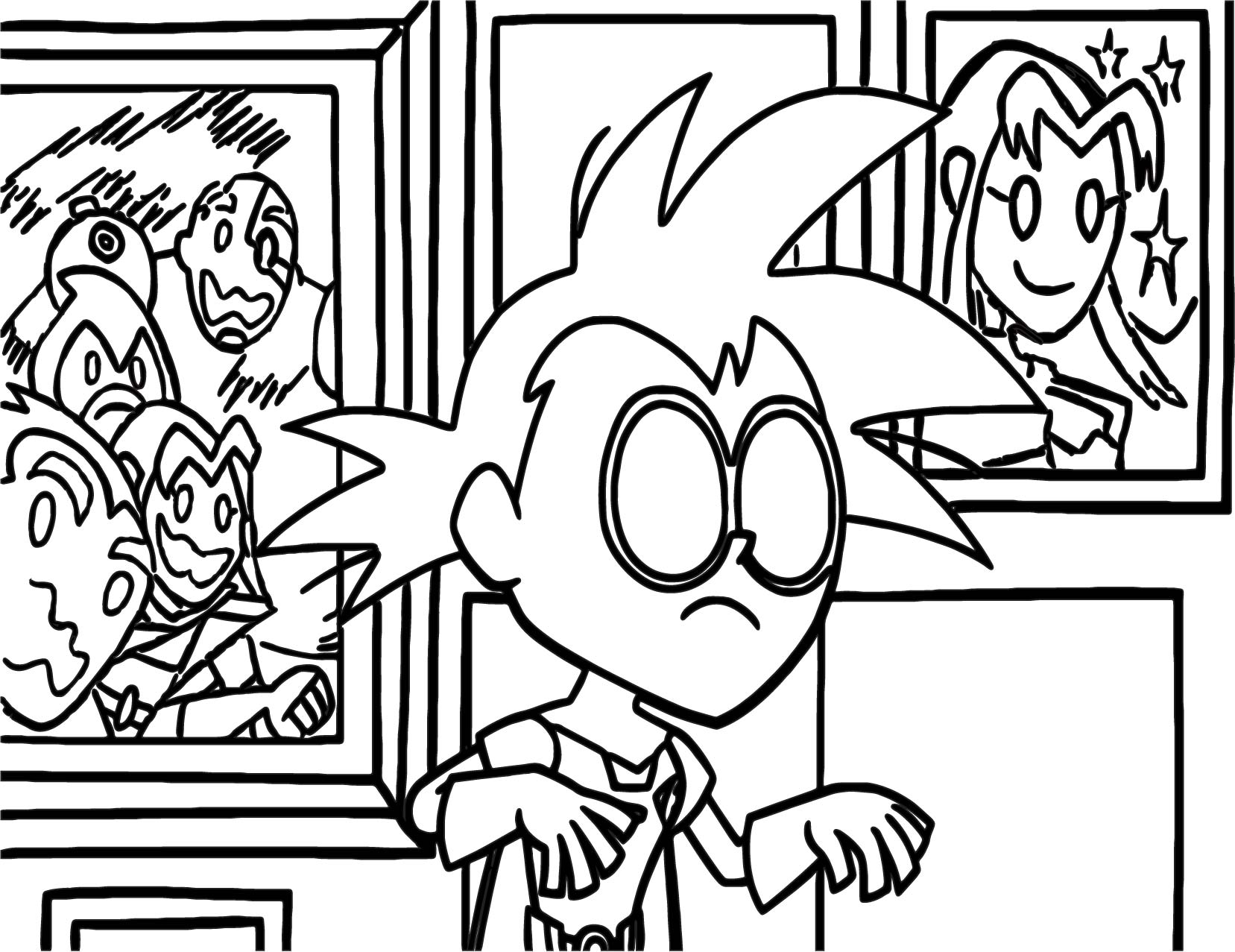 1657x1277 Teen Titans Go Home Coloring Page Wecoloringpage