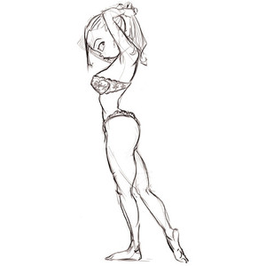 300x300 Teenage Girl Drawing