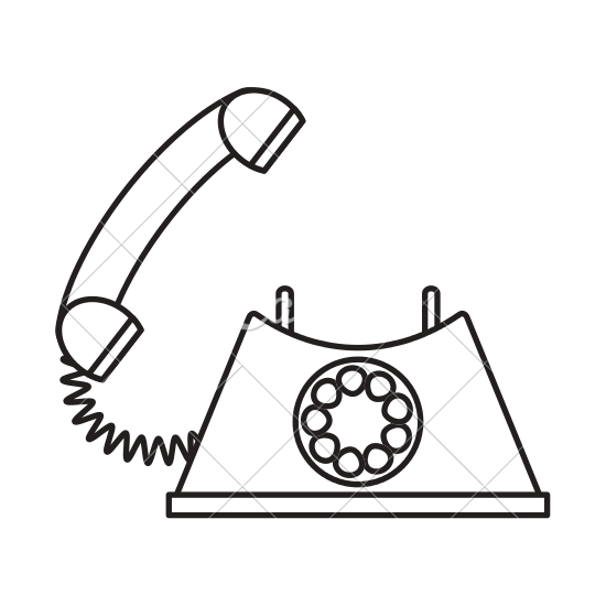 550x550 Vintage Telephone Communication Icon