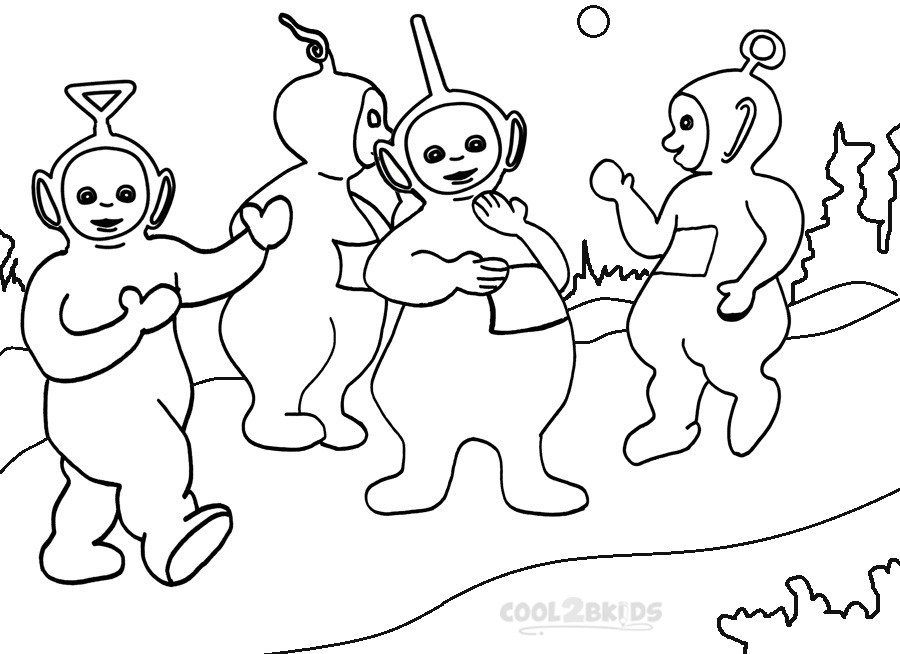 900x654 Printable Teletubbies Coloring Pages For Kids Cool2bkids