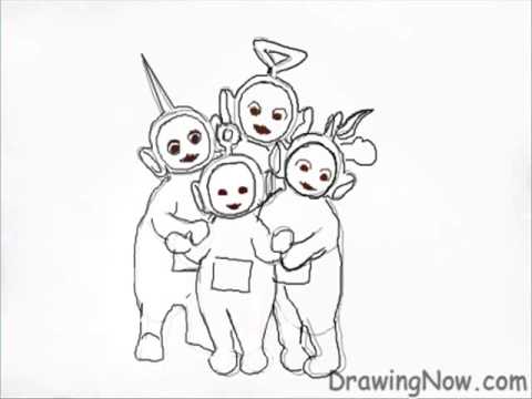 480x360 Teletubbies How To Draw Teletubbies Hd