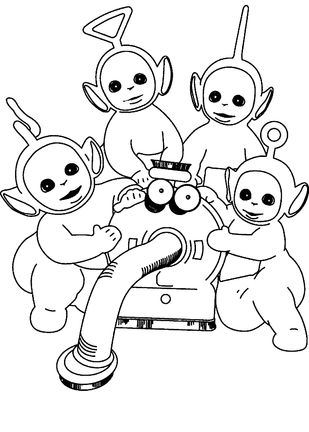 637x892 Coloring Page Tv Series Coloring Page Teletubbies