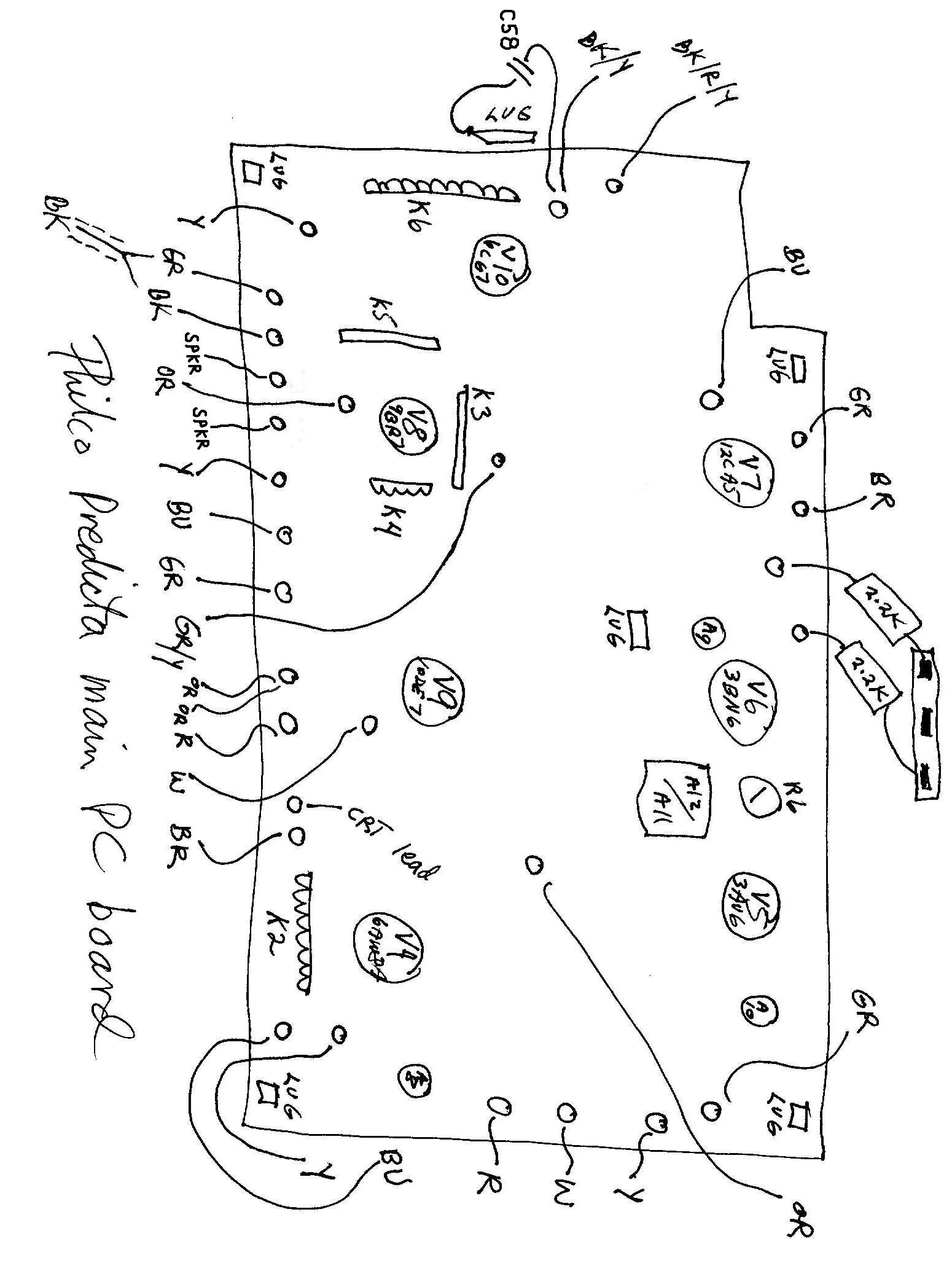 1550x2082 Philco Model 4654 Predicta Television (1958)