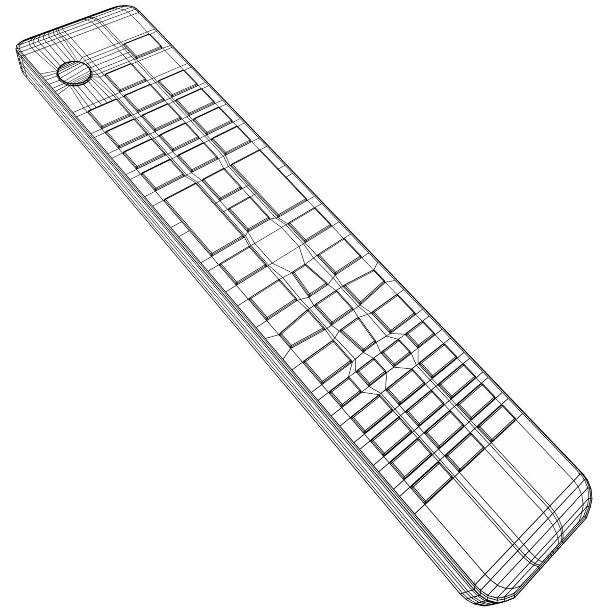 1200x1200 Tv Remote Control By Francescomilanese 3docean