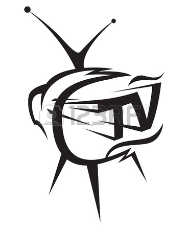 368x450 Cartoon Tv Man Royalty Free Cliparts, Vectors, And Stock