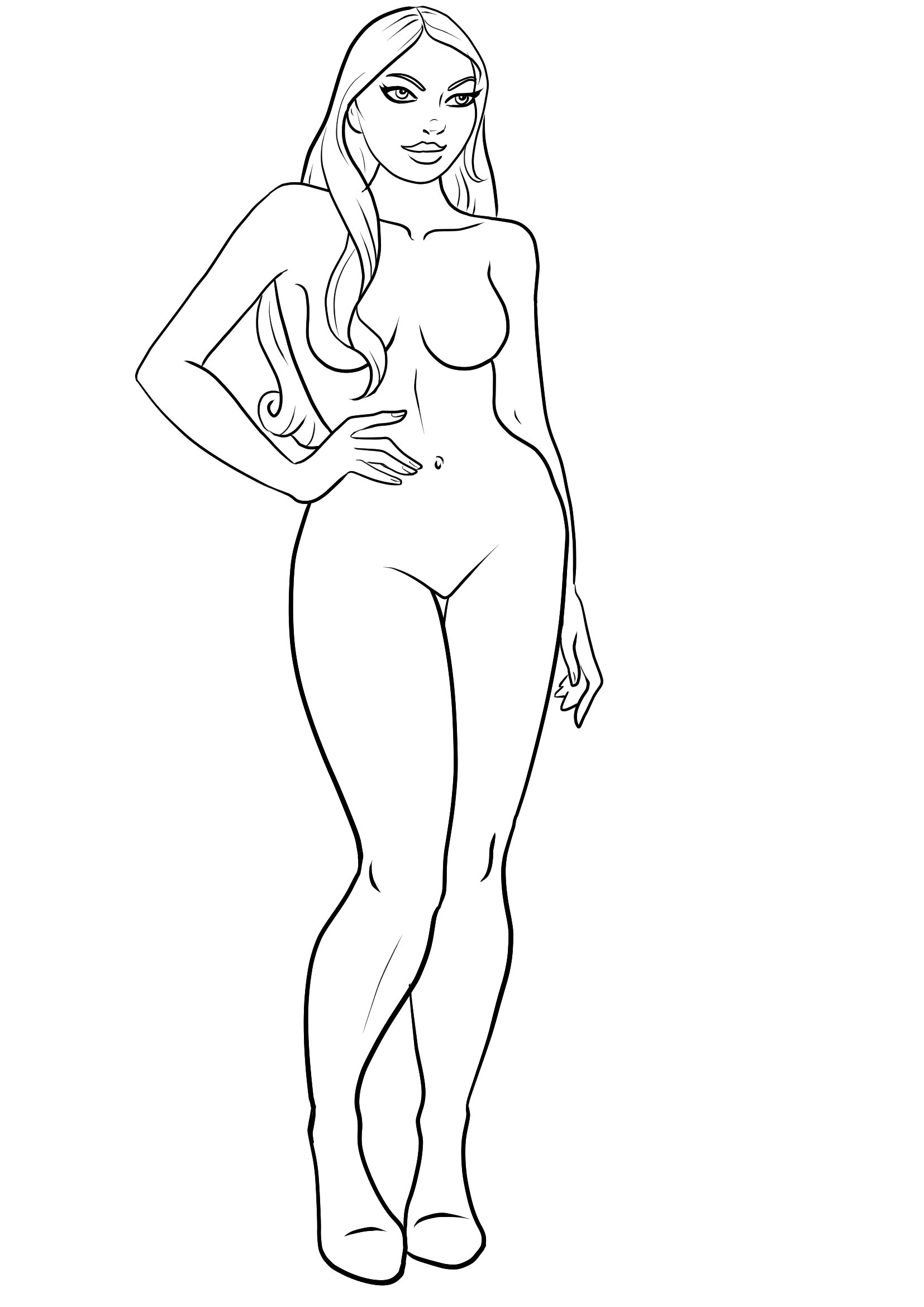 1654x2339 Figure Template 30 I Draw Fashion