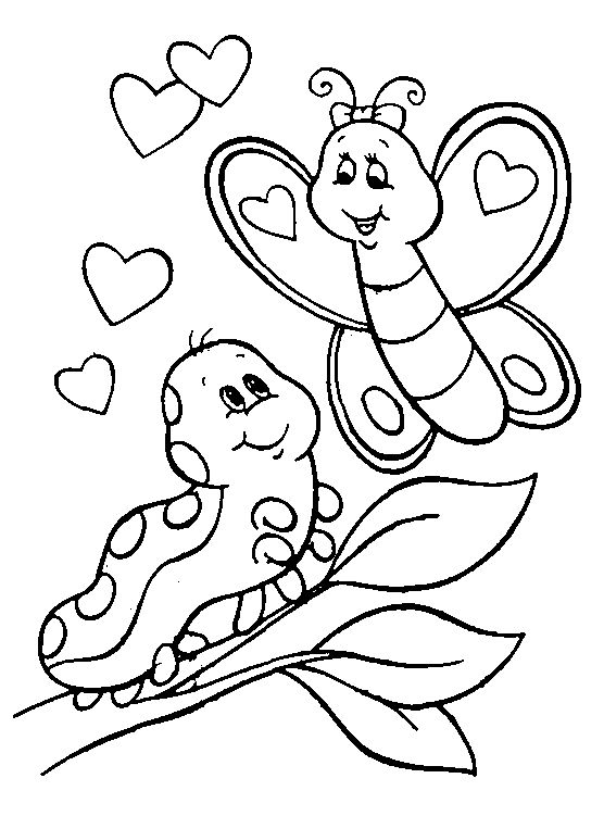 556x751 Free Printable Valentine Coloring Pages For Kids Coloring Page