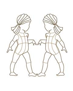 240x300 Fashion Drawing Templates Child