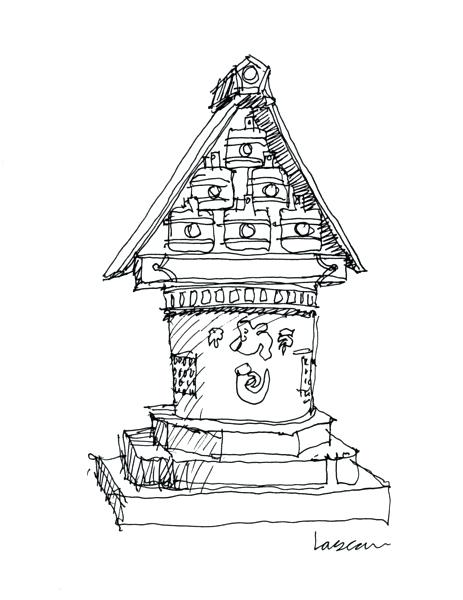 463x600 Japanese Temple Drawing Small Temple Media