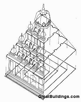 276x350 Great Buildings Drawing