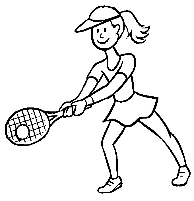 Tennis Drawing