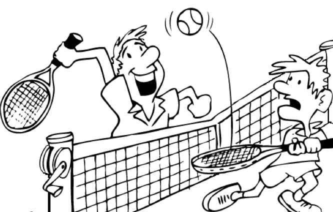 666x424 Social Tennis 5 Match Challenge Challenges Tribesports