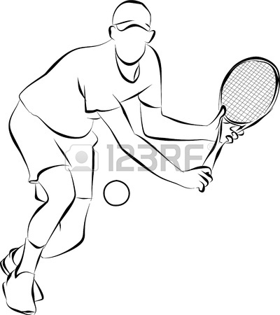 400x450 Playing Tennis Stock Photo, Picture And Royalty Free Image. Image