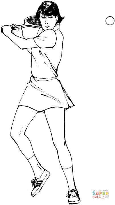 404x720 Woman Tennis Player Coloring Page Free Printable Coloring Pages