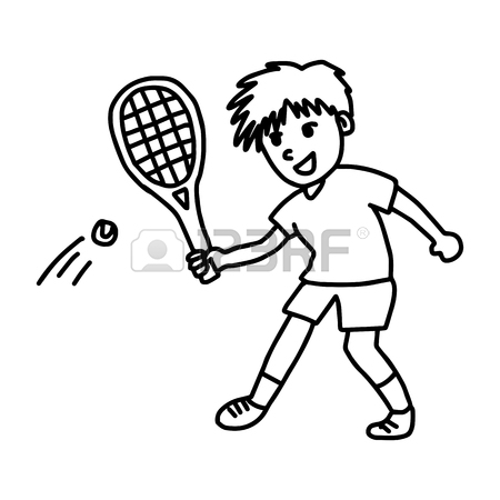 450x450 Drawing Racket Stock Photos Amp Pictures. Royalty Free Drawing