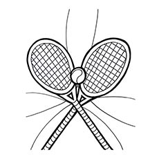 230x230 Top 25 Free Printable Tennis Coloring Pages Online