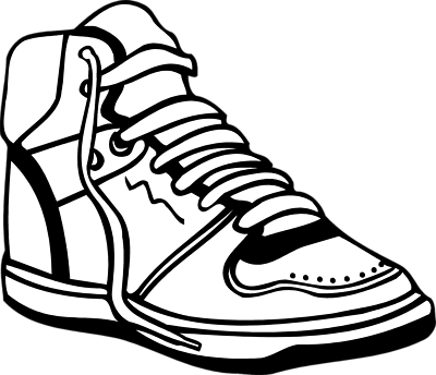 400x344 Nike Shoes Cliparts