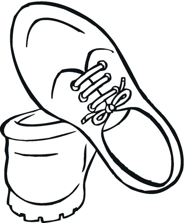 Tennis Shoes Drawing at GetDrawings | Free download