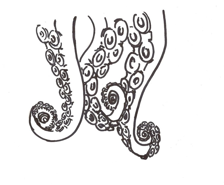 900x745 Gretchen's Tentacles I By Badseedshalo