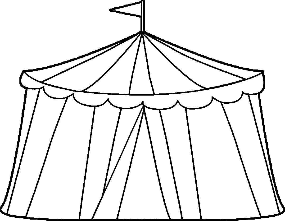 1203x932 Tent Coloring Page