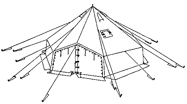 600x335 U.s. G.i. 10 Man Arctic Tent